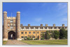 University of Cambridge England United Kingdom Photo Photograph White Wood Framed Poster 20x14