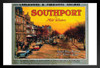 Lancashire Yorkshire Railway Southport England Vintage Travel Black Wood Framed Poster 14x20