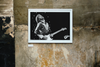 Eric Clapton Poster Vintage Wall Art Retro Love Songs Rock Music Room Dorm Office Black and White Wall Hanging Photograph Stage Performance Iconic Guitar Cool Wall Art Print Poster 12x18