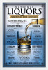 National Liquors Around The World Drinking White Wood Framed Poster 14x20