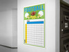 Football Squares Board Game SD Cool Wall Art Print Poster
