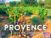 Provence France Wine Calendar 2024 Vineyard Monthly Wall Calender