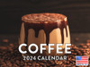 Coffee Calendar 2024 Monthly Wall Calender