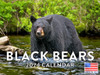 Black Bear Calendar 2024 Monthly Wall Calender