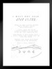 Dune Fear Is the Mind Killer Quote Lady Jessica Paul Atreides White Official Merchandise 2021 Movie Merch Denis Villeneuve Film Frank Herbert Book Series Matted Framed Wall Decor Art Print 20x26