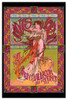 Janis Joplin Bob Masse Poster Pyramid Avalon Ballroom Psychedelic Vintage Classic Retro 1960s 60s San Francisco American Concert Style Bedroom Living Room Home Cool Wall Art Print Poster 24x36