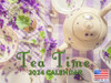 Tea Time Calendar 2024 Monthly Wall Calender