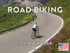 Road Biking Calendar 2025 Bicycle Cycling Monthly Wall Calender 12 Month