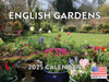 English Garden Calendar 2025 Monthly Wall Calender 12 Month