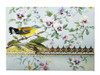 SET OF 3 - Pansy Flower and Warbler Bird Portfolio Boxed Note Cards by Carol Wilson. 10 embossed 4x5 Die-Cut Notecards and Matching Envelopes in Decorative Gift Box with Magnetic Flap. NCP2449