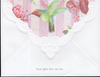 SET OF 3 - Bella Rose Portfolio Boxed Note Cards by Carol Wilson. 10 embossed 4x5 Die-Cut Notecards and Matching Envelopes in Decorative Gift Box with Magnetic Flap. NCP2023