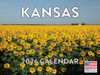 Kansas Calendar 2026 Monthly Wall Calender 12 Month | American Made In The USA