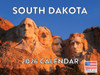 South Dakota Calendar 2026 Wall 12 Month Monthly SD Scenic Souvenirs Themed Gifts | American Made In The USA