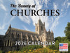 Beautiful Church Calendar 2026 Monthly Wall Calender 12 Month | American Made In The USA