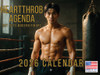 Heartthrob Asian Hot Guys Pinups Wall Calendar 2026 Monthly Calender 12 Month | American Made In The USA