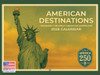 America Vintage Travel Poster Calendar 12 Month | American Made In The USA