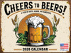 Beer Signs Calendar 2026 Monthly Wall Calender 12 Month | American Made In The USA