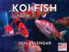 Koi Fish Calendar 2026 Wall 2026 Monthly Wall Calender 12 Month | American Made In The USA