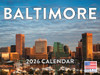 Baltimore Calendar 2026 Monthly Wall Calender 12 Month | American Made In The USA