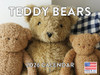 Teddy Bear Calendar 2026 Monthly Wall Calender 12 Month | American Made In The USA