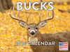 Buck Hunting Calendar 2026 Monthly Wall Hunting Gifts for Hunters Men Calender 12 Month | American Made In The USA