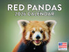 Red Panda Calendar 2026 Monthly Wall Calender 12 Month | American Made In The USA
