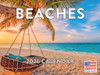 Beach Calendar 2026 Tropical Beaches Gifts For Beach Lovers Ocean Island Monthly Wall Calender 12 Month | American Made In The USA