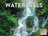 Waterfall Calendar 2026 Waterfalls Monthly Wall Calender 12 Month | American Made In The USA