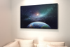 Solar System Exoplanet Outer Space Earth Planet Classroom Milky Way Educational Wall Art Poster for Kids Toddlers Teens Playroom Homeschool Stuff Birthday Gift Cool Wall Art Print Poster 36x24