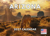 Arizona Calendar 2027 AZ Monthly Wall Calender 12 Month