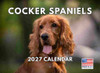 Cocker Spaniel Calendar 2027 Monthly Wall Calender 12 Month