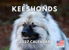 Keeshond Calendar 2027 Monthly Wall Calender 12 Month