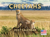Cheetah Calendar 2027 Monthly Wall 12 Month Kids Safari Theme