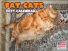Fat Cat Calendar 2027 Monthly Wall Calender 12 Month