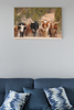 Texas Longhorn Herd Poster Cattle on Southern Utah Mountain Ranch Modern Room Decor Home Bedroom Office Decoration Farmhouse Wall Art Bull Animal Picture Cool Wall Decor Art Print Poster 18x12