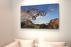 Dirt Bike Poster Decor for Boys Room Dirtbike Posters Motorcross Motorcycle Racing Cool Wall Art Print Poster 18x12