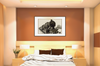 Train Steam Vintage Wall Art Living Room Home and Bedroom Decor Black and White Retro Pictures Playroom Decoration Locomotive Car Engine Antique Photo Western Cool Wall Art Print Poster 18x12