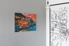 Italy Cinque Terre Manarola Cliff Homes Wall Art Poster Room Home Office Decor Bedroom Almafi Coast Modern Wall Decor Beautiful Landscape Travel Poster Gift Cool Wall Art Print Poster 18x12
