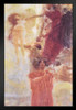 Gustav Klimt Gemalter Kompositionsentwurf Zur Medizin Art Nouveau Prints and Posters Gustav Klimt Canvas Wall Art Fine Art Wall Decor Women Abstract Painting Black Wood Framed Art Poster 14x20