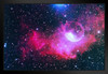 A Gaseous Nebula Photo Art Print Black Wood Framed Poster 20x14