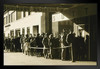 People in Line at Cinema in New York City B&W Photo Art Print Black Wood Framed Poster 20x14