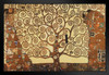Gustav Klimt Tree of Life Stoclet Frieze Painting Poster 1909 Austrian Art Nouveau Symbolist Painter Nature Black Wood Framed Art Poster 20x14