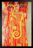 Gustav Klimt Medizin 1897 Art Nouveau Prints and Posters Gustav Klimt Canvas Wall Art Fine Art Wall Decor Women Landscape Abstract Symbolist Painting Black Wood Framed Art Poster 14x20