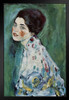 Gustav Klimt Teenage Girl Portrait Art Nouveau Prints and Posters Gustav Klimt Canvas Wall Art Fine Art Wall Decor Women Landscape Abstract Symbolist Painting Black Wood Framed Art Poster 14x20