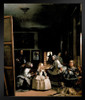 Diego Velazquez Las Meninas The Maids Honour 1656 Oil On Canvas Black Wood Framed Poster 14x20