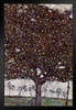 Gustav Klimt Apple Tree Art Nouveau Prints and Posters Gustav Klimt Canvas Wall Art Fine Art Wall Decor Nature Landscape Abstract Orchard Symbolist Painting Black Wood Framed Art Poster 14x20