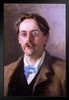 John Singer Sargent Sir Edmund Gosse Realism Sargent Painting Artwork Man Portrait Wall Decor Oil Painting French Poster Prints Fine Artist Decorative Wall Art Black Wood Framed Art Poster 14x20