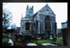 Old Chapel and Cemetery Bristol United Kingdom Photo Art Print Black Wood Framed Poster 20x14