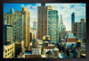 Midtown Manhattan New York City NYC Basked in Sunlight Photo Art Print Black Wood Framed Poster 20x14