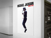 Michael Jackson Poster King of Pop Super Star Music Musician Famous People Aesthetic Classic Retro Vintage Living Room Bedroom Home Office Picture Photo Cool Wall Art Print Poster 11x17